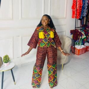 Co kente two piece (100% cotton)
