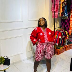 Un two-piece shorts (80% cotton)